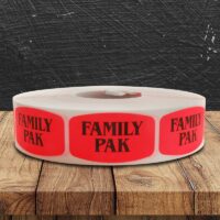 Family Pack Label - 1 roll of 1000 (510027)