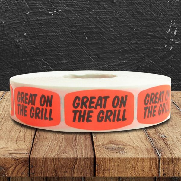 Great on the Grill Label - 1 roll of 1000 (510044)