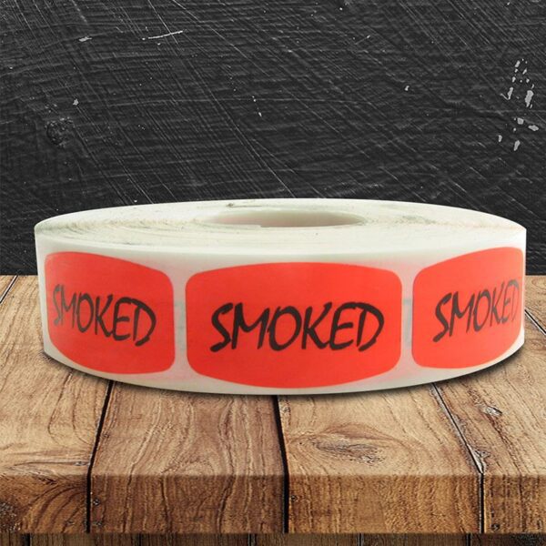 Smoked Label - 1 roll of 1000 (510085)