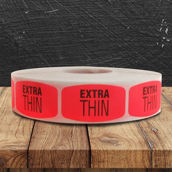 Extra Thin Label - 1 roll of 1000 (510122)