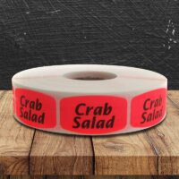 Crab Salad Label - 1000 Pack (520022)