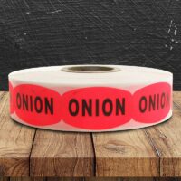Onion Label - 1 roll of 1000 (520041)