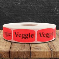 Veggie Label - 1 roll of 1000 (520133)