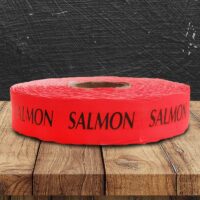 Salmon Label - 1 roll of 1000 (530027)