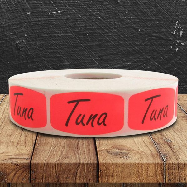 Tuna Label - 1 roll of 1000 (530033)