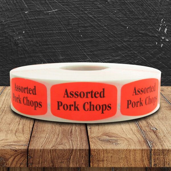 Assorted Pork Chops Label - 1 roll of 1000 (540003)