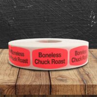 Boneless Chuck Roast Label - 1 roll of 1000 (540012)