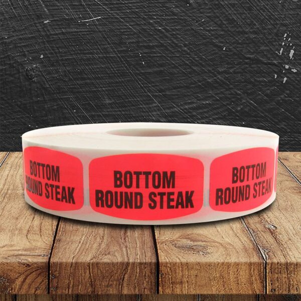 Bottom Round Steak Label - 1 roll of 1000 (540021)