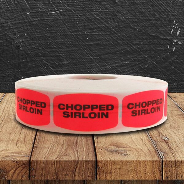 Chopped Sirloin Label - 1 roll of 1000 (540031)