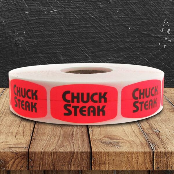 Chuck Steak Label - 1 roll of 1000 (540035)