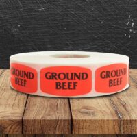 Ground Beef Label - 1000 Pack (540054)