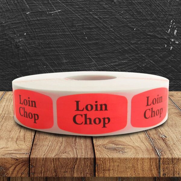 Loin Chop Label - 1 roll of 1000 (540067)