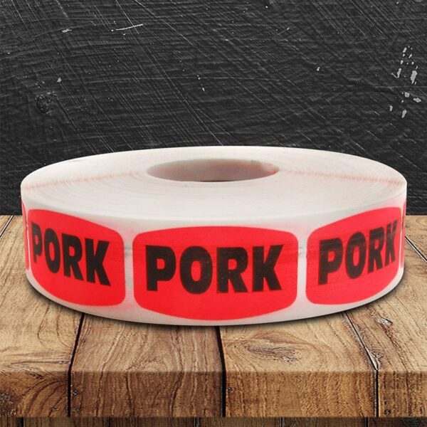 Pork Label - 1 roll of 1000 (540079)