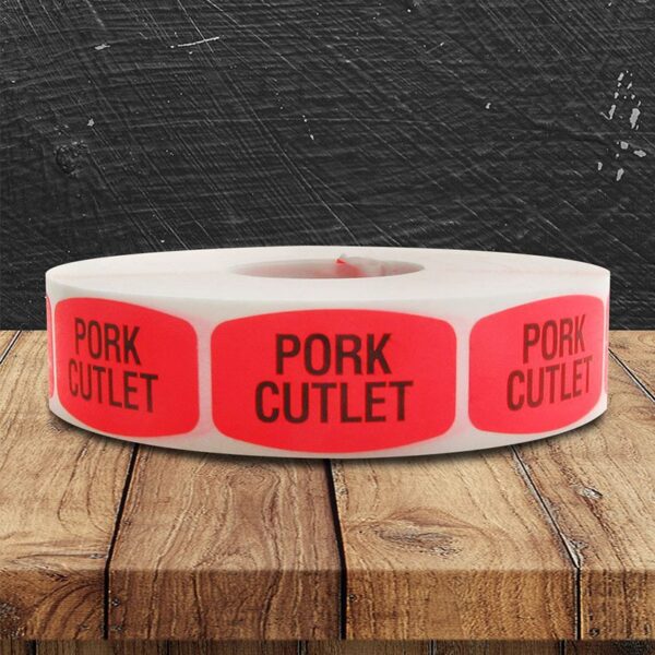 Pork Cutlets Label - 1 roll of 1000 (540082)