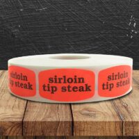 Sirloin Tip Steak Label - 1 roll of 1000 (540105)