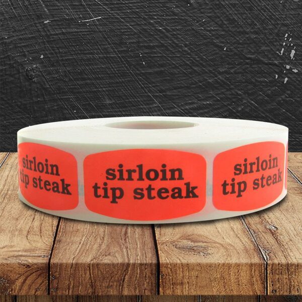 Sirloin Tip Steak Label - 1 roll of 1000 (540105)