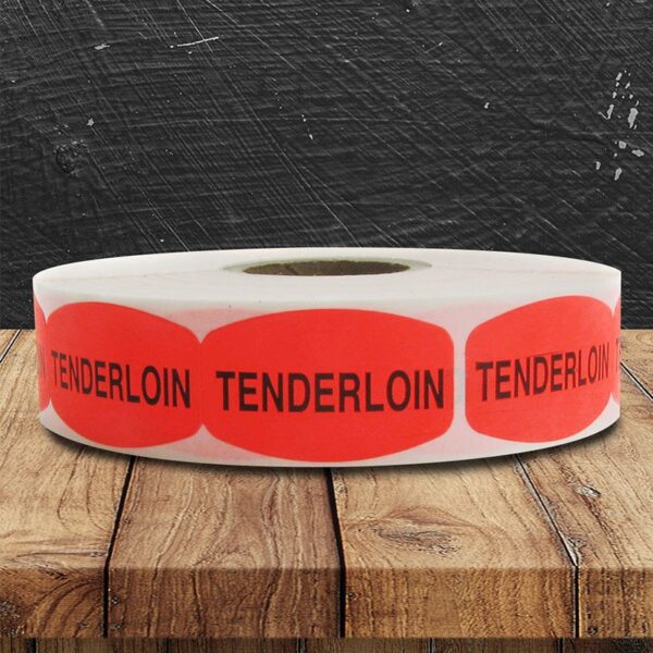Tenderloin Label - 1 roll of 1000 (540115)