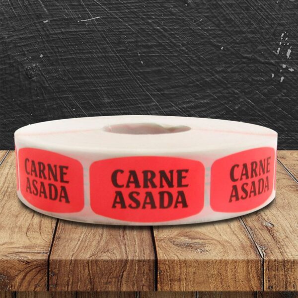 Carne Asada Label - 1 roll of 1000 (540123)