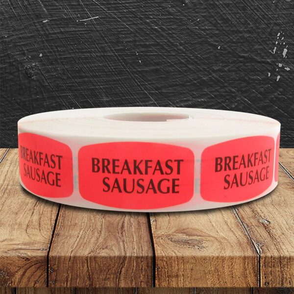 Breakfast Sausage Label - 1 roll of 1000 (540190)
