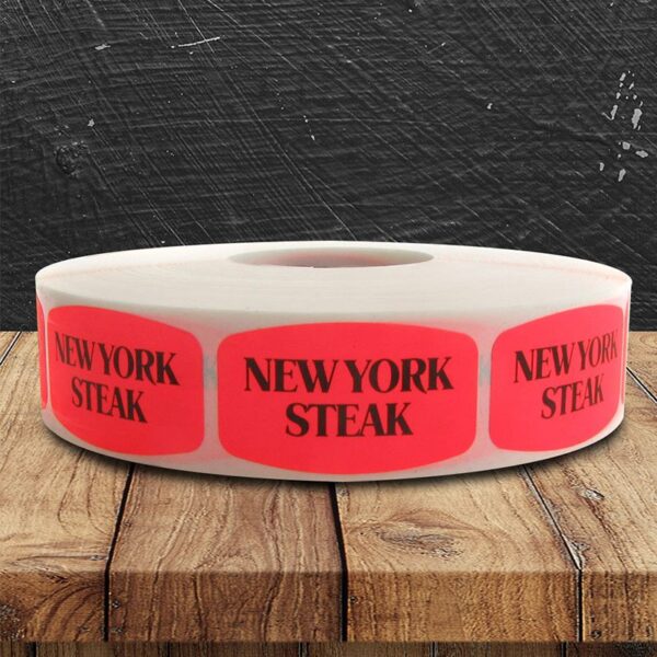 New York Steak Label - 1 roll of 1000 (540217)