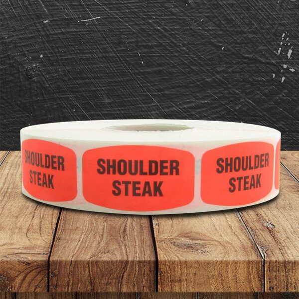 Shoulder Steak Label - 1 roll of 1000 (540331)