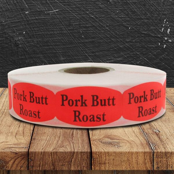 Pork Butt Roast Label - 1 roll of 1000 (540372)