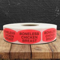 Boneless Chicken Breast Label - 1 roll of 1000 (550006)