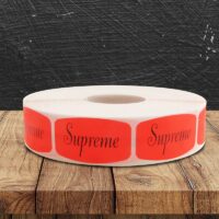 Supreme Label - 1 roll of 1000 (550008)