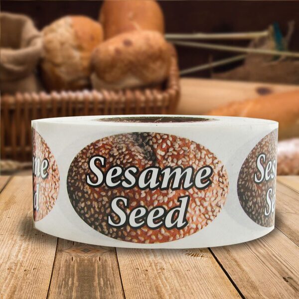 Sesame Seed Label - 1 roll of 500 (560077)