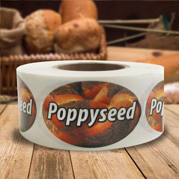 Poppyseed Label - 1 roll of 500 (560080)