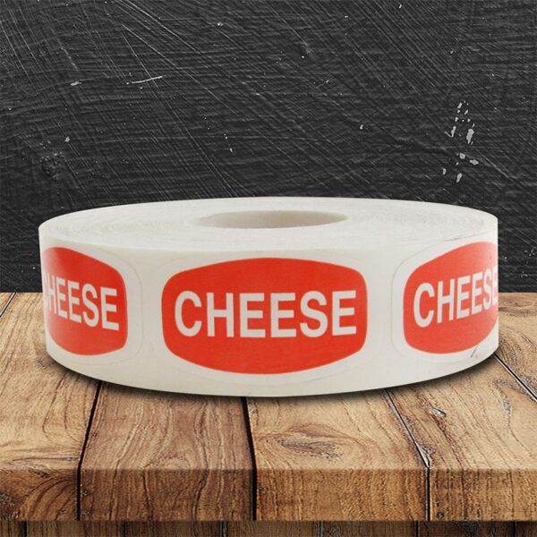 Cheese Label - 1 roll of 1000 (568018)
