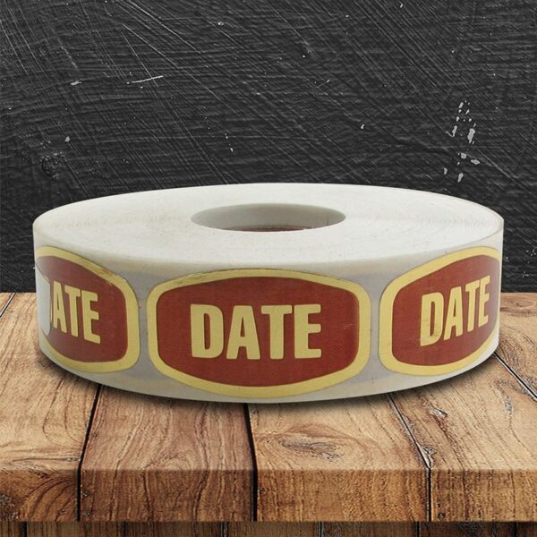 Date Label - 1 roll of 1000 (568030)