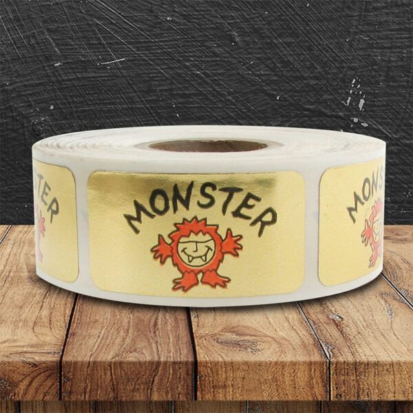 Monster Flavor Label - 1 roll of 500 (568035)