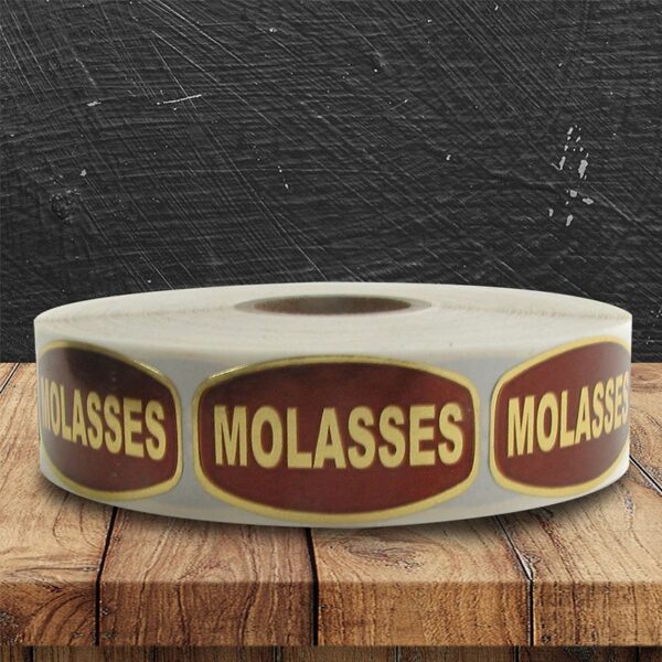 Molasses Label - 1 roll of 1000 (568055)