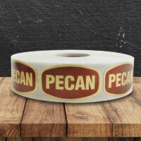 Pecan Label - 1 roll of 1000 (568064)