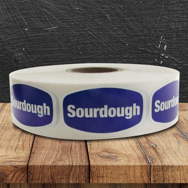 Sour Dough Bread Label - 1 roll of 1000 (568076)