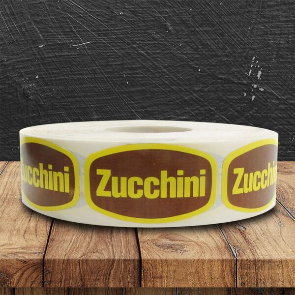 Zucchini Label - 1000 Pack (568087)