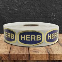 Herb Label - 1 roll of 1000 (568094)