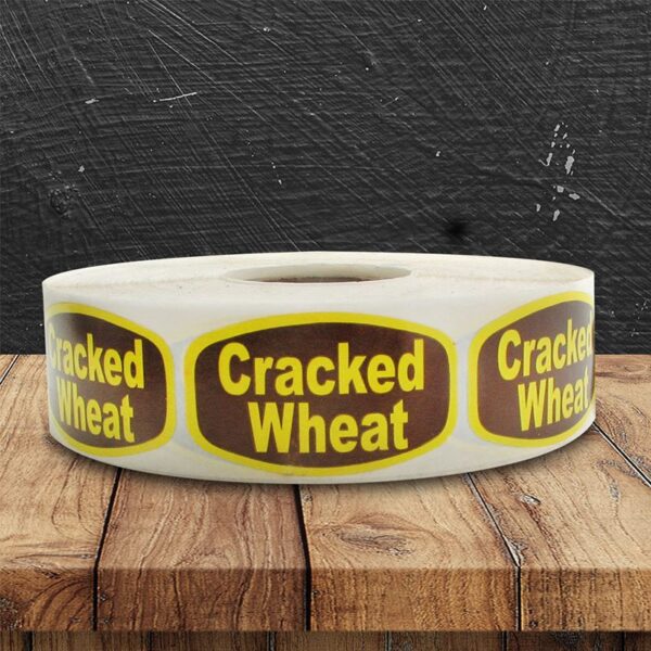 Cracked Wheat Label - 1 roll of 1000 (568096)