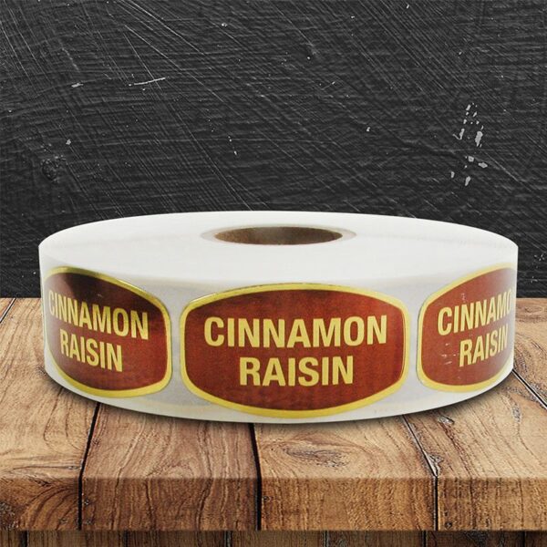 Cinnamon Raisin Label - 1 roll of 1000 (568105)