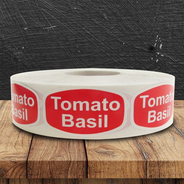 Tomato Basil Label - 1 roll of 1000 (568232)