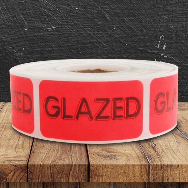 Glazed Flavor Label - 1 roll of 500 (569007)