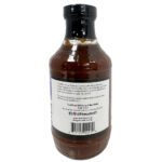 Pitmaster LT’s Classic BBQ Sauce back side of bottle
