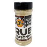 Pitmaster LT’s Beef and Lamb BBQ Rub front of bottle