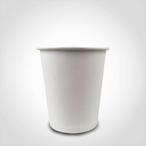 Coffee Cup 10 oz Single Wall White Paper