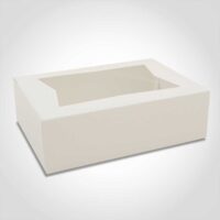 Cookie or Baked Goods Box 8 x 5.75 x 2.5 inch white 200 pack