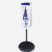 Wet Umbrella Bags Small with Blue Header