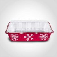 Holiday 2.25 lb Foil Bake Pan with Dome Lid