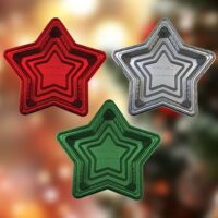 Star Tray with lid Holiday Mix - 45 Pack (376005)