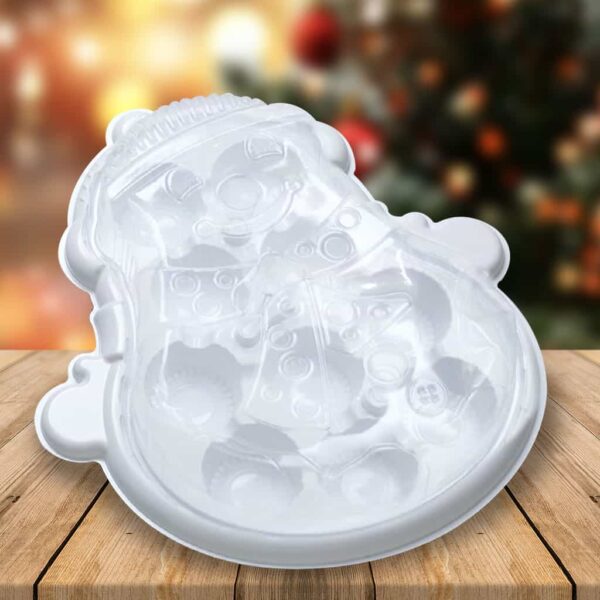 Snowman Cupcake Container - 50 Pack (376045)